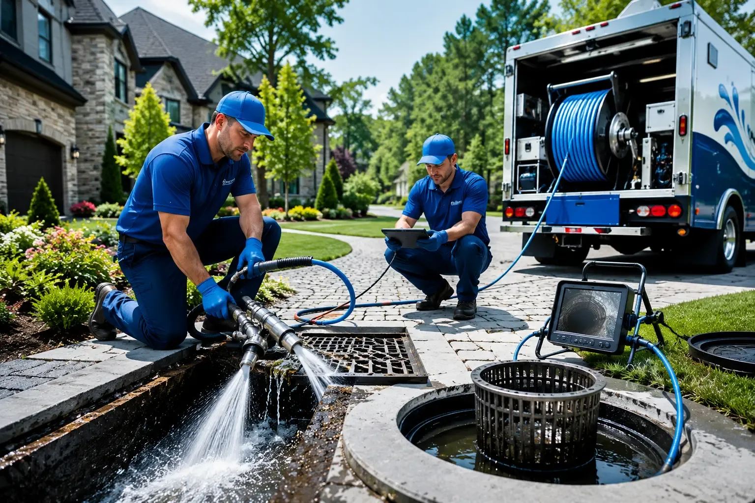Local outdoor drain cleaning professionals in Gleason, WI